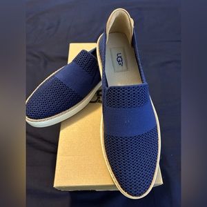 UGG-Blue West Sammy slip on, Size 9 brand new in box. Never worn.